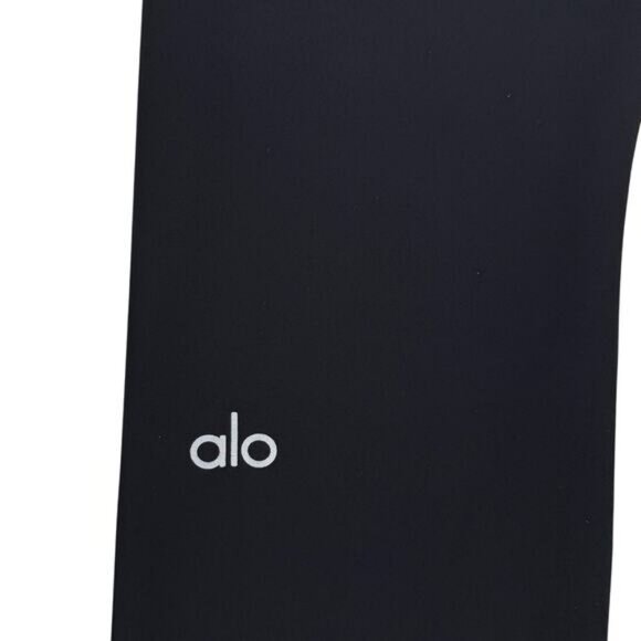 Alo Yoga Warrior Ripped High Waisted Contour Legging In Black Size XXS - Picture 6 of 7